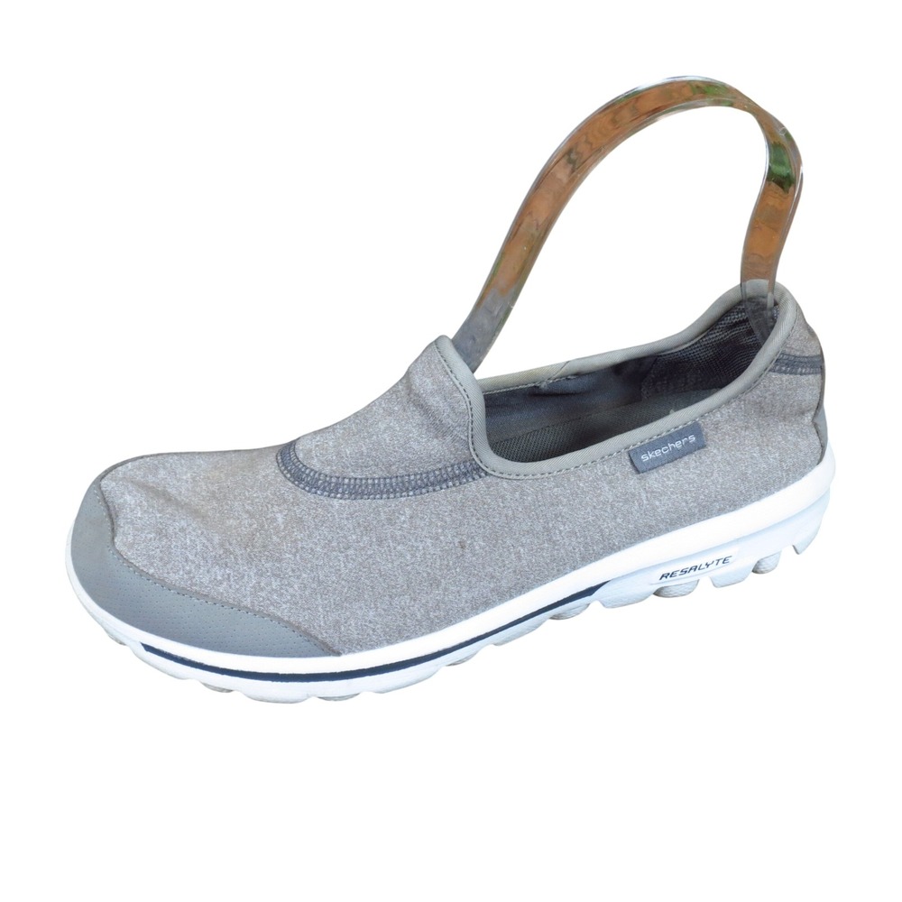 Skechers Go Walk Original Womens Walking Shoe Size 6.5 Athletic Travel Gray